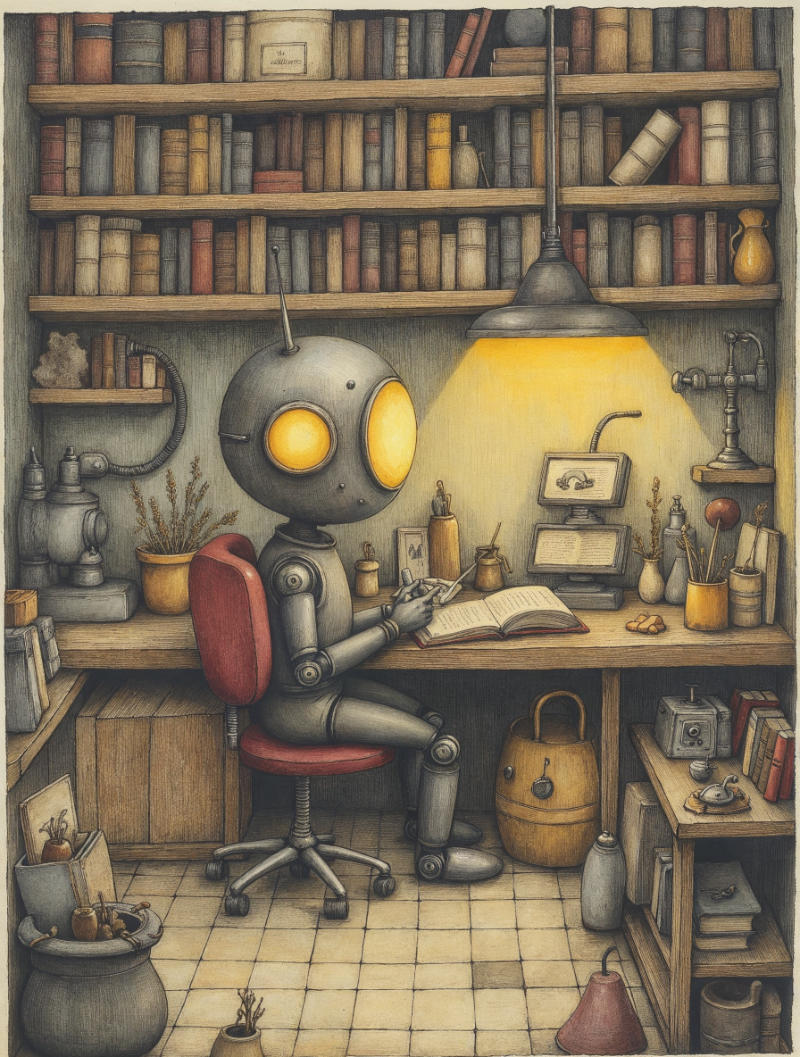 Ілюстрація з Цікавий Робот — 1