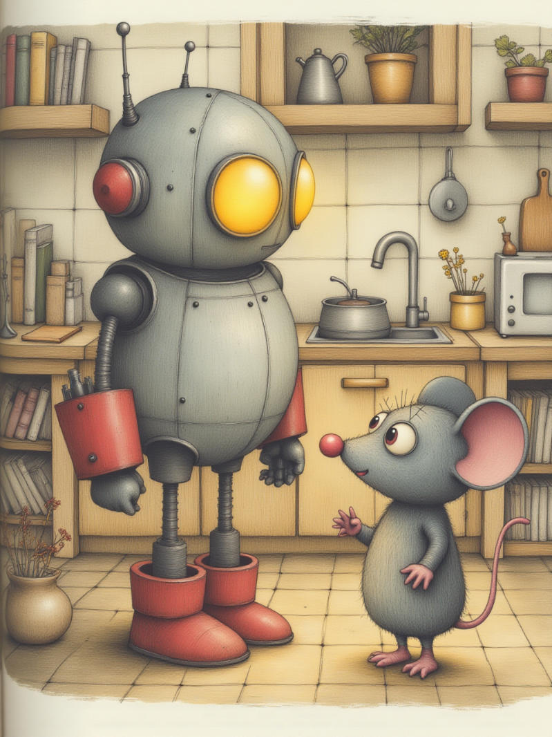 Ілюстрація з Цікавий Робот — 3