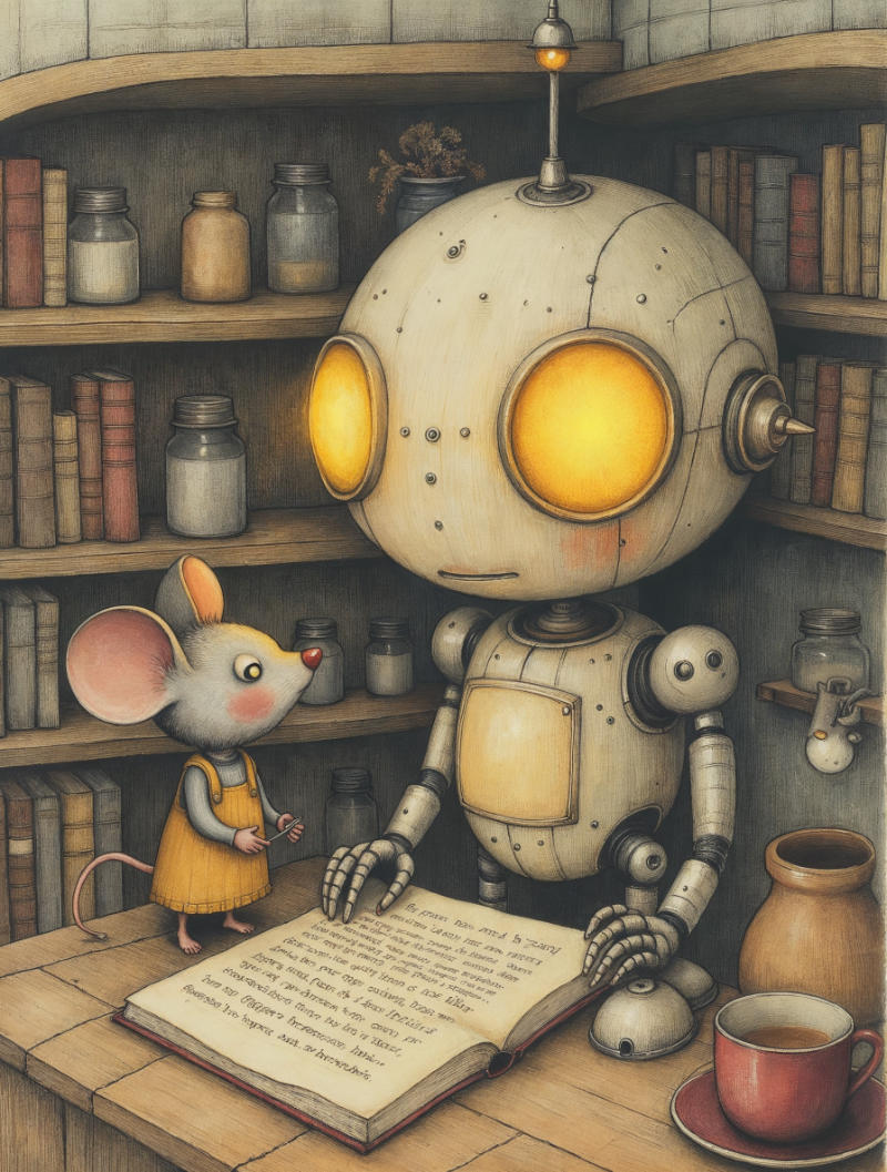 Ілюстрація з Цікавий Робот — 4