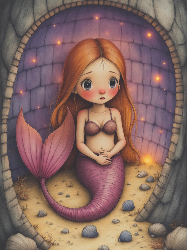 Ilustración de Marina y el Color del Mar — 4