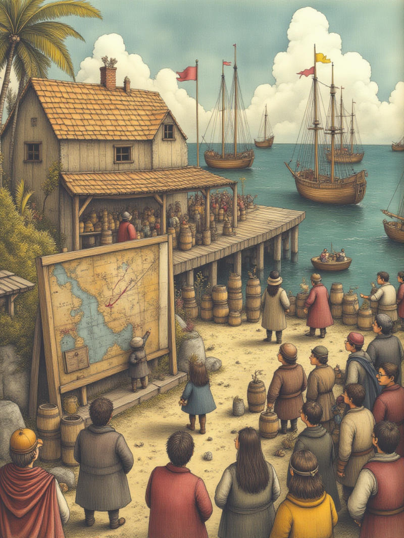 Ilustración de El Capitán del Silencio — 1