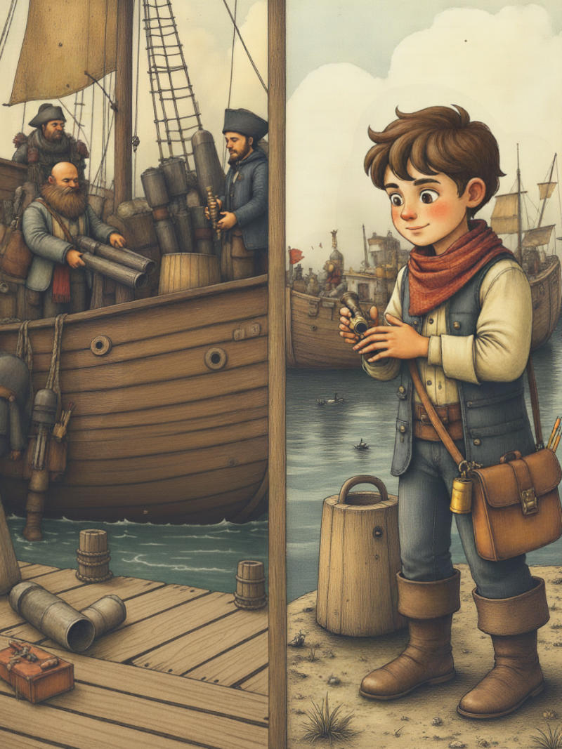 Ilustración de El Capitán del Silencio — 3