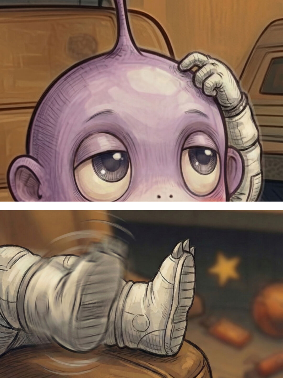 Illustration aus Die Reise durch den Sternennebel — 4