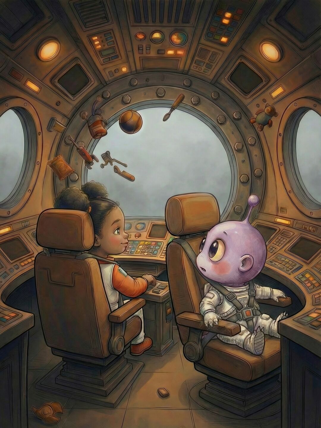 Illustration aus Die Reise durch den Sternennebel — 5