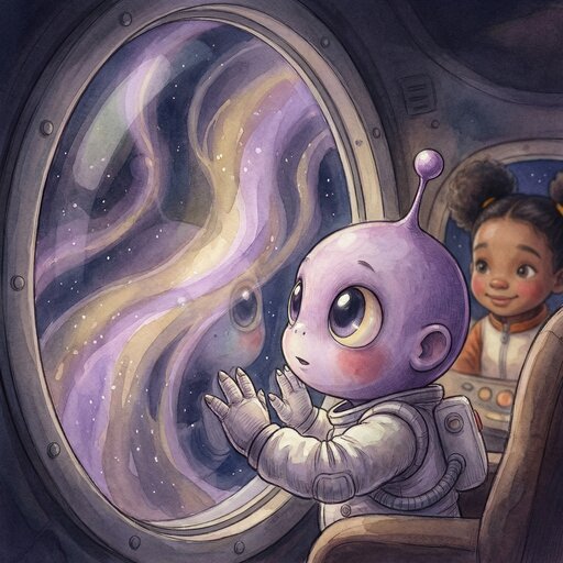 Cuento infantil educativo: El viaje por la niebla de estrellas