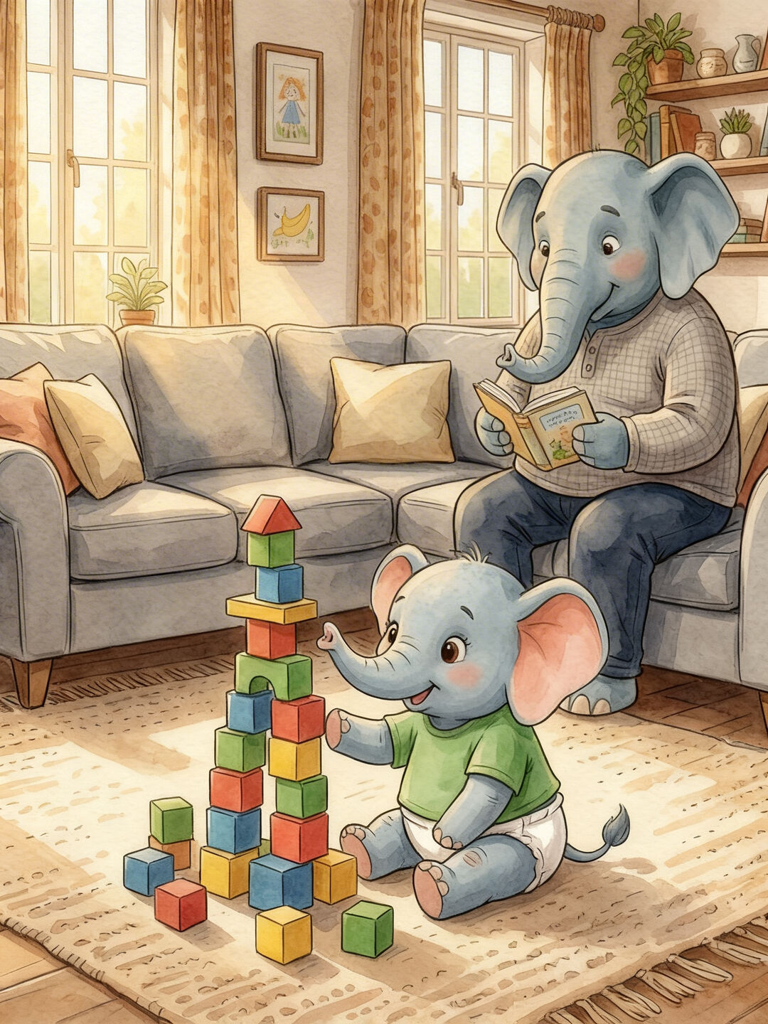 Ilustración de ¿Qué dice mi barriguita? — 1