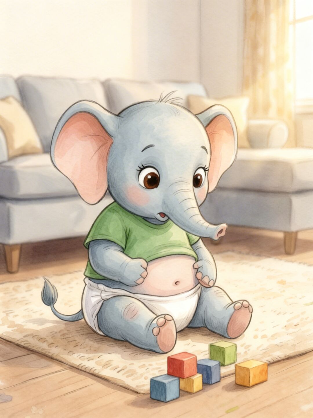 Ilustración de ¿Qué dice mi barriguita? — 3