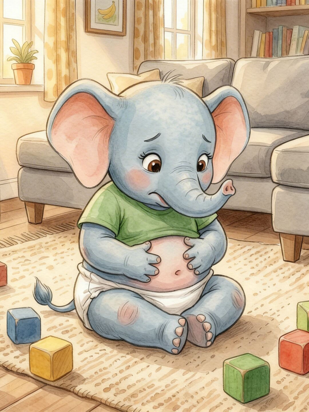 Ilustración de ¿Qué dice mi barriguita? — 4