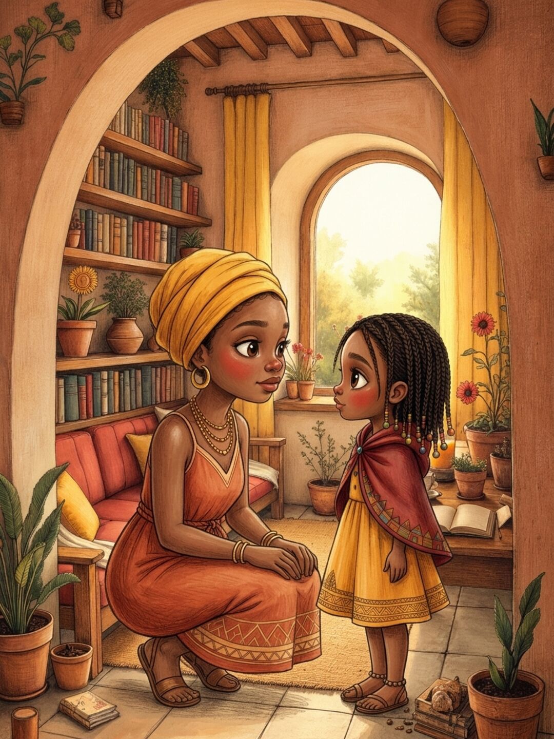 Illustration aus Adaption von Rotkäppchen — 2