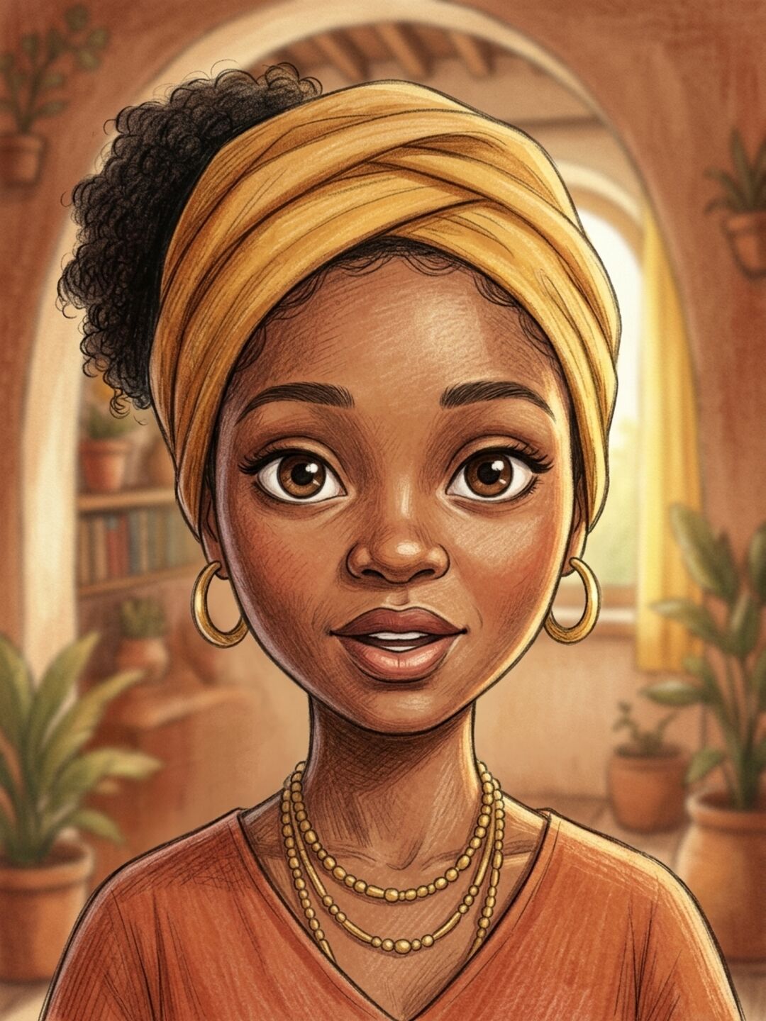 Illustration aus Adaption von Rotkäppchen — 3