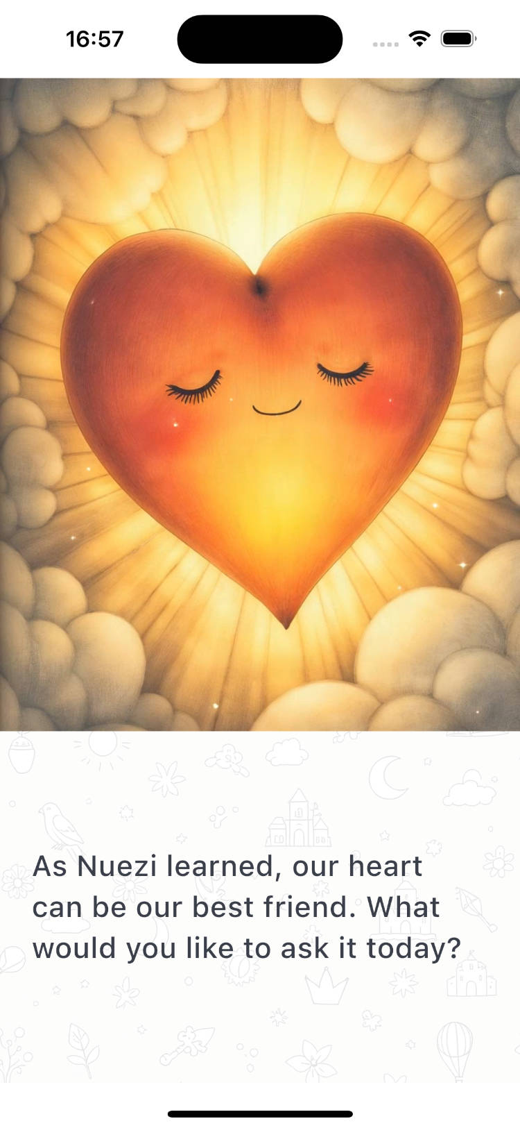 Lectura de cuento infantil con audio narrado en la app Semillita